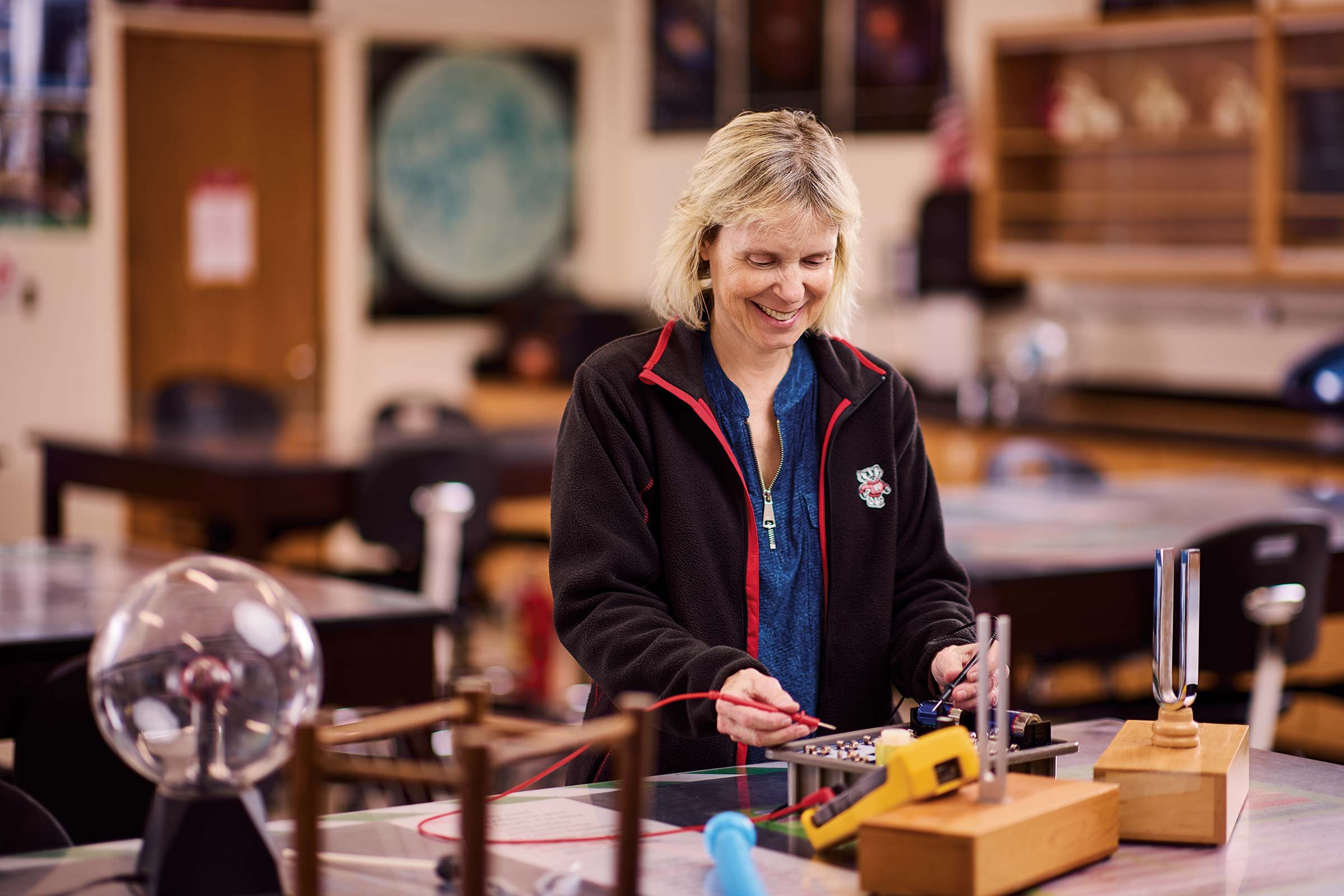 Portrait of Casey Durandet in her lab