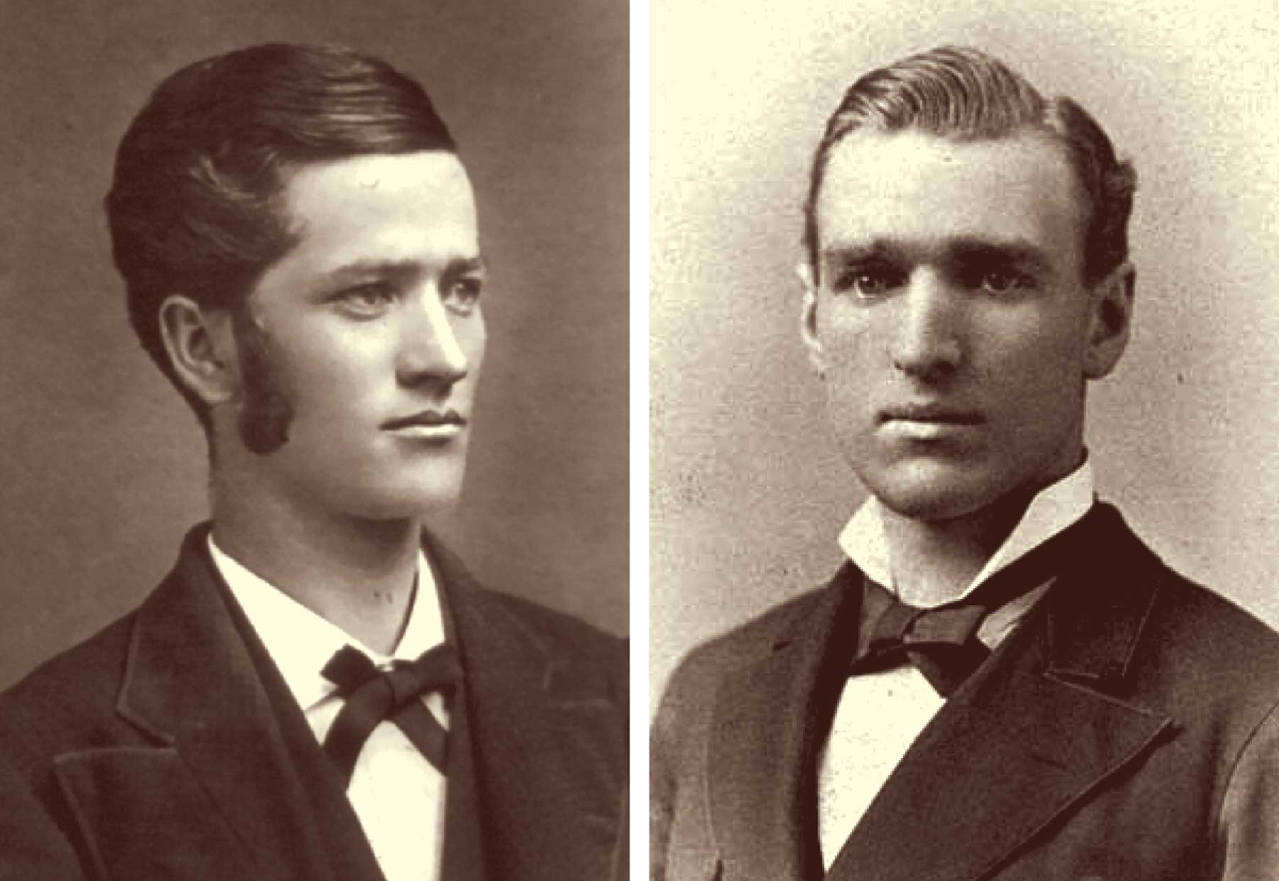 Bob La Follette and Charles Van Hise