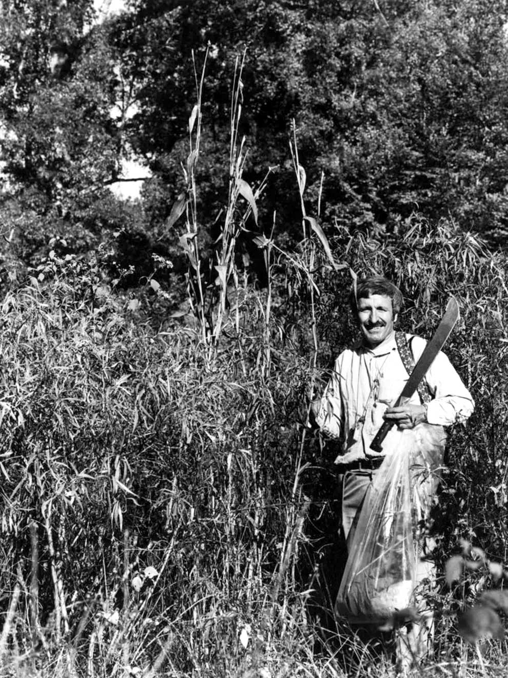 Photo of Hugh Iltis in a field