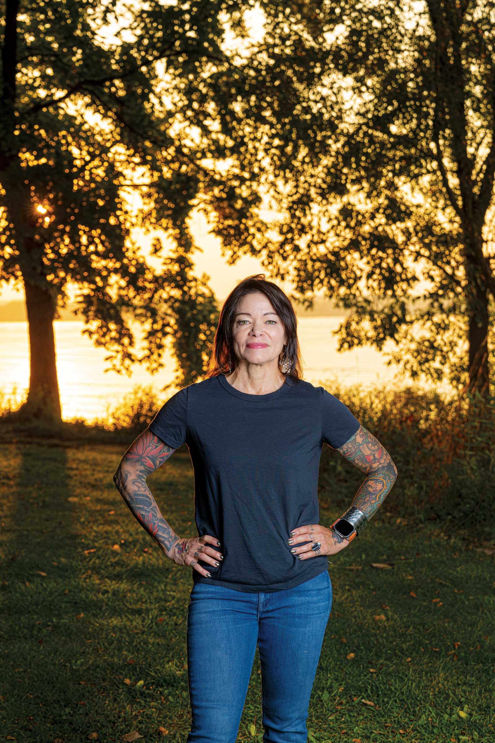 Portrait of Heather Crowley outside